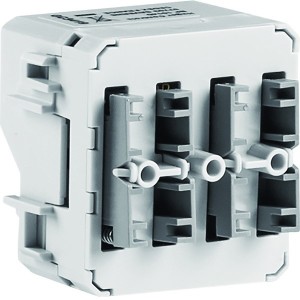 Cubyko poussoir KNX bus 1E - APPAREILLAGE MURAL  HAGER WNT331 