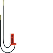 cuby Lampe rouge 250V à câbler HAGER WUZ681 