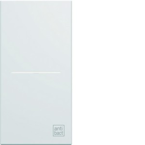 Enjoliveur inter ou BP voyant 1M gallery antibacterien - HAGER WXD011H 