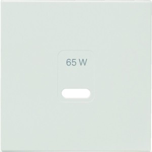 Enjoliveur pour chargeur USB-C pure - HAGER WXD115B 