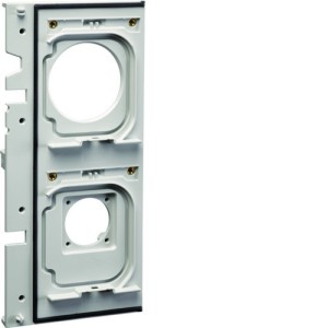 Witty pièce détachée -  support prise M3M2 gris pour borne witty XEV1Rxx - HAGER XEVS117 