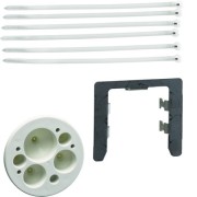 Witty pièce détachée -  passe-câble pour borne witty XEV1K ou XEV1R - HAGER XEVS150 