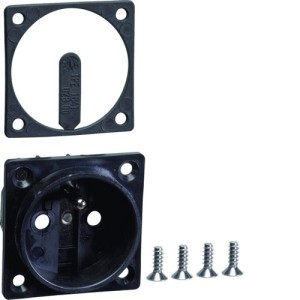 Witty pièce détachée -  prise M2TE  pour borne witty XEV1K ou XEV1R - HAGER XEVS210 