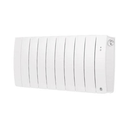 Radiateur chaleur douce BILBAO 4 connecté Bas 700W Blanc Brillant - THERMOR 494835