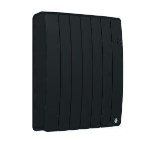 Radiateur chaleur douce BILBAO 4 connecté Horizontal 750W Gris Ardoise - THERMOR 493827