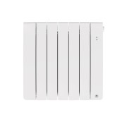 Radiateur chaleur douce BILBAO 4 connecté Horizontal 1500W Blanc Brillant - THERMOR 493825