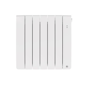 Radiateur chaleur douce BILBAO 4 connecté Horizontal 1500W Blanc Brillant - THERMOR 493825