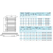 Sèche-serviette ACOVA - REGATE Mixte 1307W/1500W - ASX-185-080