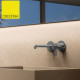Mitigeur mural lavabo bec 225mm Inox Piega - CRISTINA ONDYNA PA25928