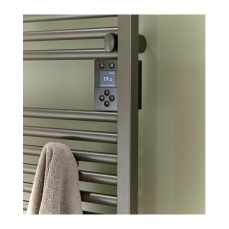 Sèche-serviettes électrique 750W DORIS Noir - ATLANTIC 850479