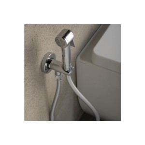 Ensemble WC avec flexible et douchette Nickel satiné APICE - BOSSINI CE4002B094