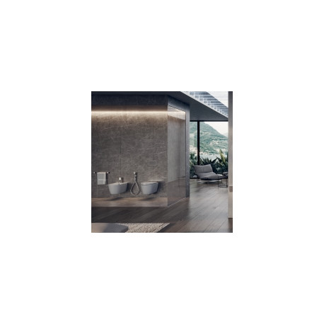 Ensemble WC avec flexible et douchette Nickel satiné APICE - BOSSINI CE4002B094