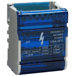 Répartiteurs 2x6 départs 125A - Digital electric 41512