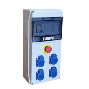 Coffret de distribution 4 PC 2P+T + AU - Digital electric 31132