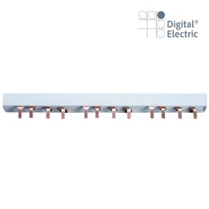 Peigne Cuivre Tetra 63A 12 Modules  - Digital electric 06156
