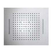 Plafond de douche 4 jets et flexible chromé Dream - BOSSINI H389280030