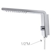 Colonne de douche 3 jets chromé Syncro-Neb - Bossini I00591030