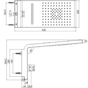 Colonne de douche 3 jets chromé Syncro-Neb - Bossini I00591030