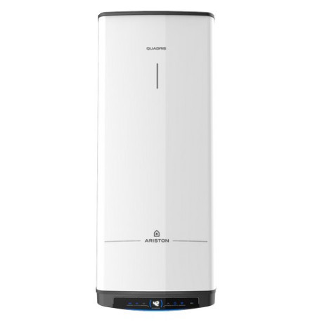 Chauffe-eau électrique vertical mural carré QUADRIS 150l Ø505mm Ariston 3060884 