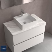 Vasque à poser TALEA blanc mat - SALGAR 97649