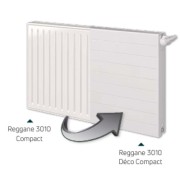 Radiateur eau chaude REGGANE 3010 Compact 653W - FINIMETAL 21K750 0400