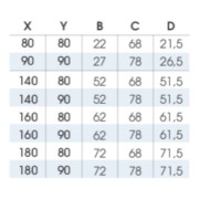 Receveur extra-plat 160x90 Kineline BPC blanc - KINEDO RD2007