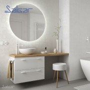 Miroir circulaire avec luminaire MOON - SALGAR 83963