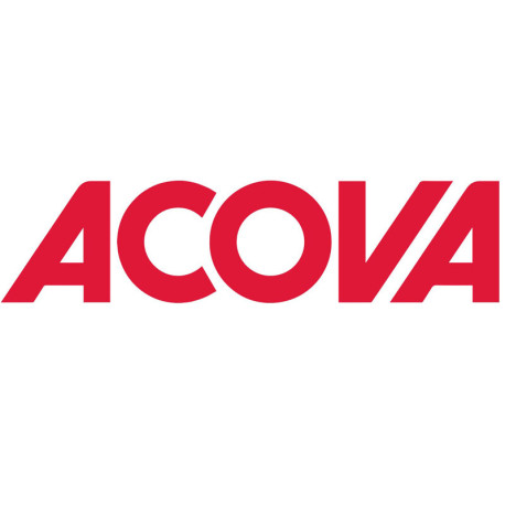 Kit de 2 raccords PER Ø12x1 mm sans écrou - ACOVA 842070 