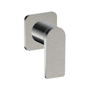 Mitigeur douche blade  encastre complet metal brosse - CRISTINA ONDYNA BA63877 