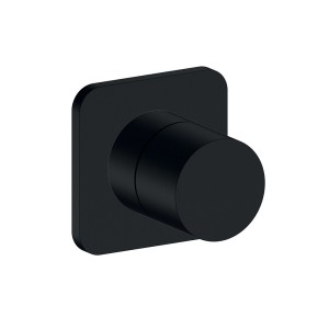 Inverseur blade encastre complet 2 sorties black mat  - CRISTINA ONDYNA BA68313 