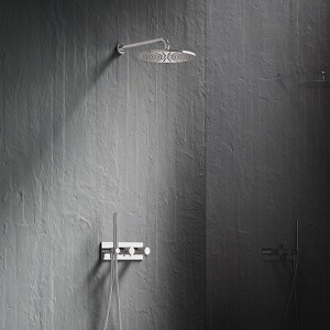 Pack facade douche thermostatique 3 sorties  - CRISTINA ONDYNA XTV70251S 