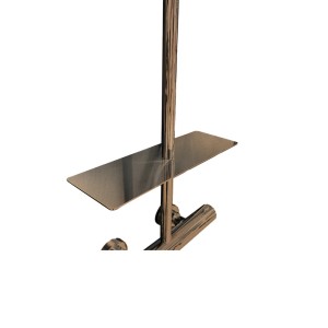 Porte savon pour colonnes cristina or rose brosse - CRISTINA ONDYNA AB00334P 