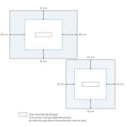 Receveur extra-plat 80x80 Kinemoon Style blanc  - KINEDO RD752
