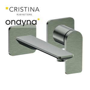 Lavabo regular 2 trous mural - CRISTINA ONDYNA BA25775 