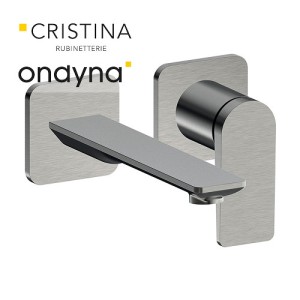 Lavabo regular 2 trous mural - CRISTINA ONDYNA BA25777 