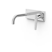 Façade mitigeur lavabo Chrome - TRES 28130023 