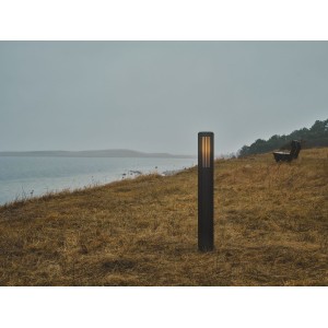 Potelet - ALUDRA - Aluminium - Seaside noir -  E27 DESIGN FOR THE PEOPLE 2118038203 