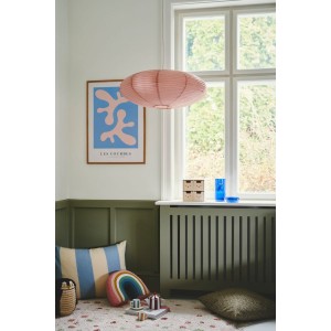 Villo 60 Skærm Rispapir Støvet Rosa - NORDLUX 2213253257 