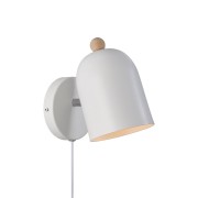 Applique murale - GASTON - Métal - Blanc -  E27 NORDLUX 2412671001 