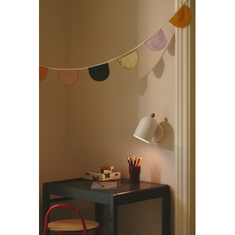 Applique murale - GASTON - Métal - Blanc -  E27 NORDLUX 2412671001 