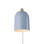Applique murale - GASTON - Métal - Bleu -  E27 NORDLUX 2412671006 