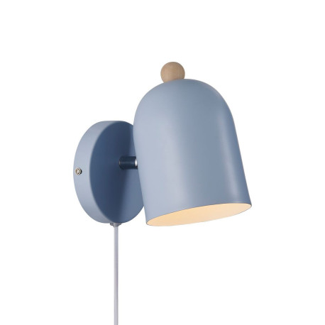 Applique murale - GASTON - Métal - Bleu -  E27 NORDLUX 2412671006 