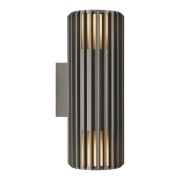 Applique murale - ALUDRA - Aluminium - Seaside anthracite -  E27 DESIGN FOR THE PEOPLE 2418121250 