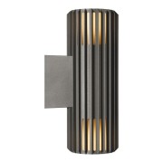 Applique murale - ALUDRA - Aluminium - Seaside anthracite -  E27 DESIGN FOR THE PEOPLE 2418121250 