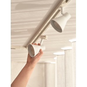 Luminaire sur rail - EIK - Métal - Blanc - GU10 NORDLUX 2510389901 
