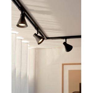 Luminaire sur rail - EIK - Aluminium - Noir - GU10 NORDLUX 2510399903 