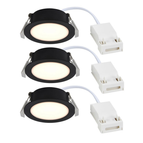 Spot encastré - OLEA - Matière plastique - Noir - LED Module Incl. NORDLUX 2510400103 