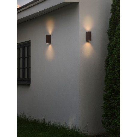 Applique murale - DION - Aluminium - Rouille - GU10 NORDLUX 2518021009 