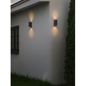 Applique murale - DION - Aluminium - Rouille - GU10 NORDLUX 2518021009 