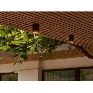 Plafonnier - KYKLOP -  Aluminium - Noir - GU10 NORDLUX 2518316003 